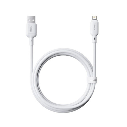 USB кабель Baseus P10377702213-01 Lightning white 2m USB кабель Baseus P10377702213-01 Lightning white 2m