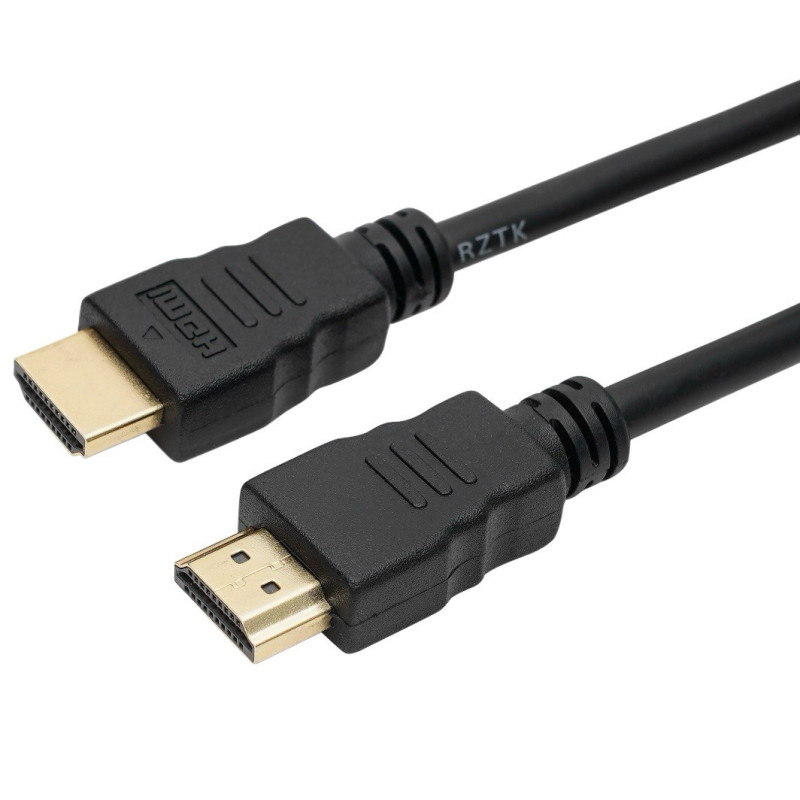 Кабель HDMI на HDMI 0.5 метра black