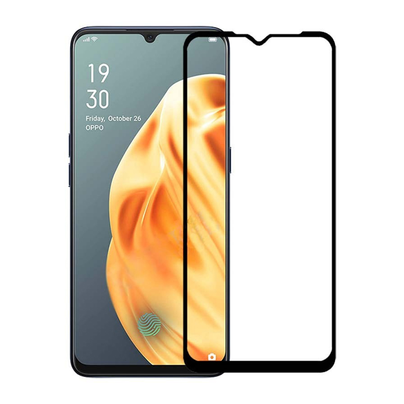 Захисне скло Glass Oppo A91 9D black