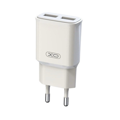 Зарядний пристрій XO L92C 2 USB 2400 mA white Зарядний пристрій XO L92C 2 USB 2400 mA white