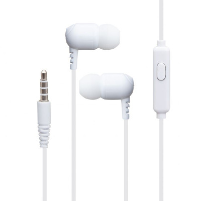 Навушники XO EP10 з мікрофоном white