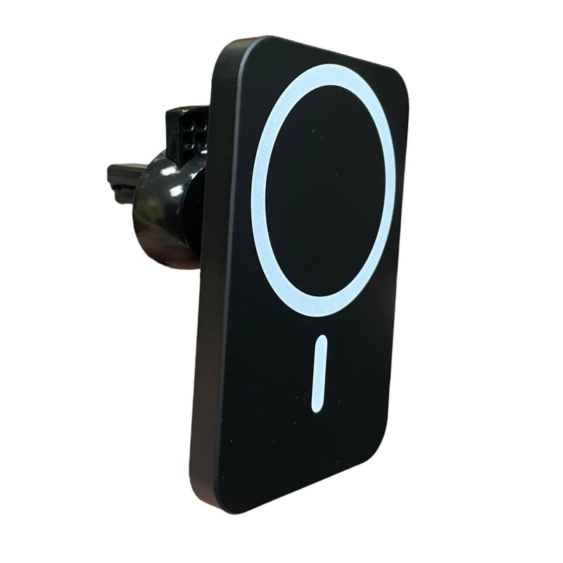 Автотримач з бездротовим зарядним MagSafe Vikefon 15W, 20W, 30W black