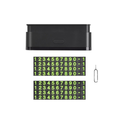 Автовізитка Hoco CPH19 black Автовізитка Hoco CPH19 black