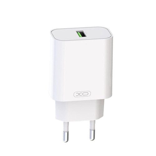 Зарядний пристрій XO L103 USB-A, QC3.0, 18W white Зарядний пристрій XO L103 USB-A, QC3.0, 18W white