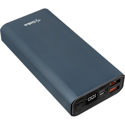 Зовнішній акумулятор Gelius Pro Edge 3 GP-PB20210 20000 mAh PD20W, QC3.0 dark blue Зовнішній акумулятор Gelius Pro Edge 3 GP-PB20210 20000 mAh PD20W, QC3.0 dark blue