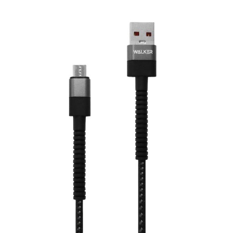 USB кабель Walker C700 microUSB black