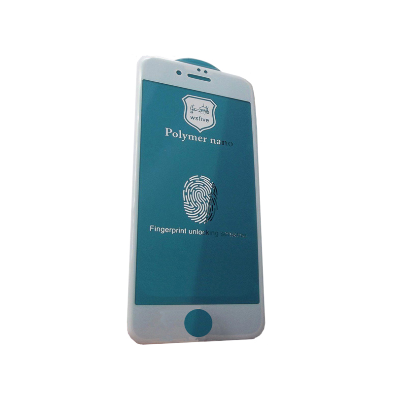 Захисне скло Glass iPhone 7, 8, SE 2020 Polymer Nano white