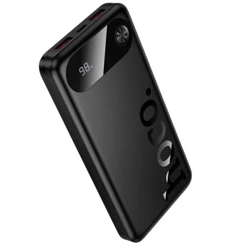 Зовнішній акумулятор Hoco J154 22.5W LCD 10000 mAh black