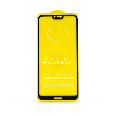Захисне скло Glass Nokia 6 Plus 9D black Захисне скло Glass Nokia 6 Plus 9D black