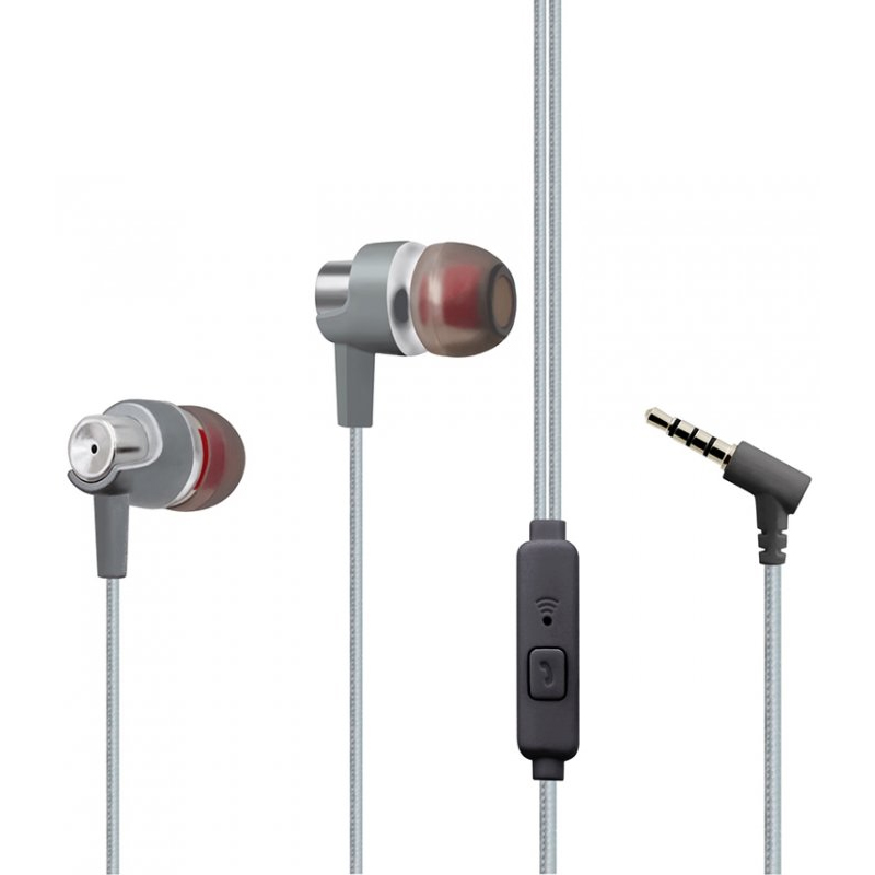 Навушники Walker H520 з мікрофоном grey