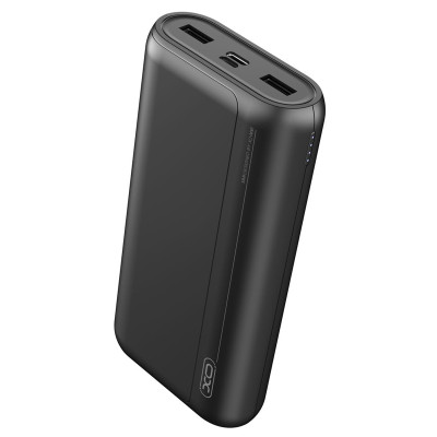 Зовнішній акумулятор XO PR122 20000 mAh black Зовнішній акумулятор XO PR122 20000 mAh black