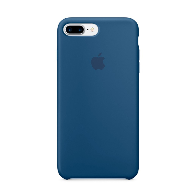 Накладка Original Silicone Case iPhone 7 Plus, 8 Plus blue navy