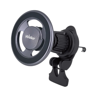 Автотримач Walker CX-033 в дефлектор black Автотримач Walker CX-033 в дефлектор black
