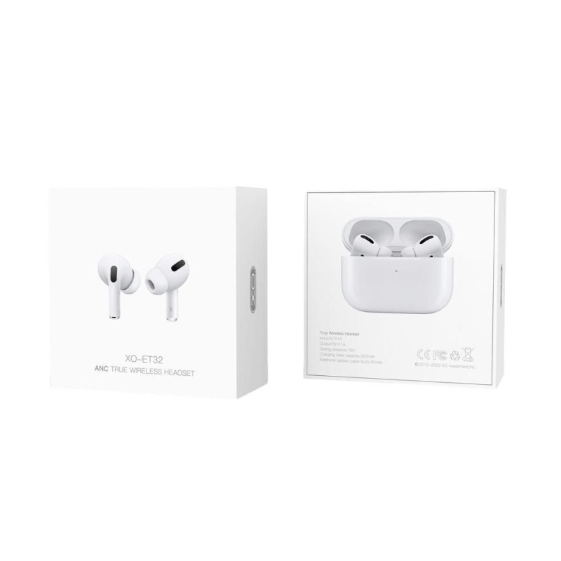 Навушники Bluetooth XO ET32 ANC white