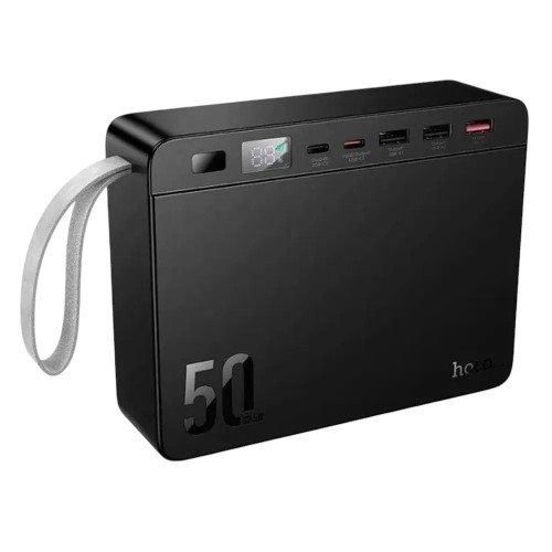 Зовнішній акумулятор Hoco J166 50000 mAh 22.5W black