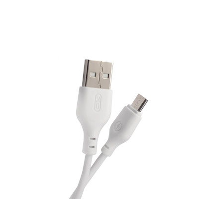 USB кабель XO NB103 microUSB 2 метри white USB кабель XO NB103 microUSB 2 метри white