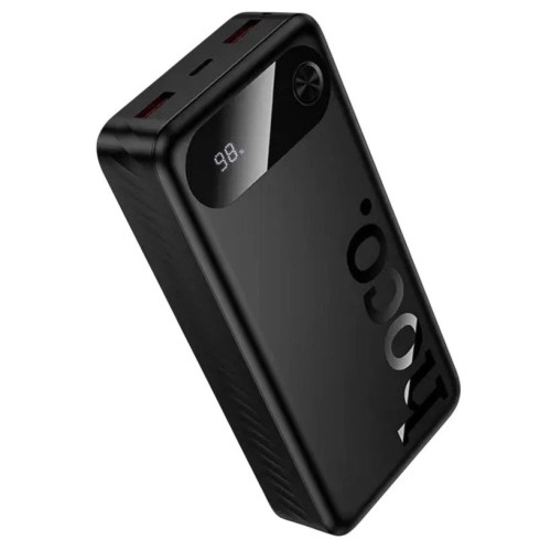 Зовнішній акумулятор Hoco J154A 22.5W LCD 20000 mAh black