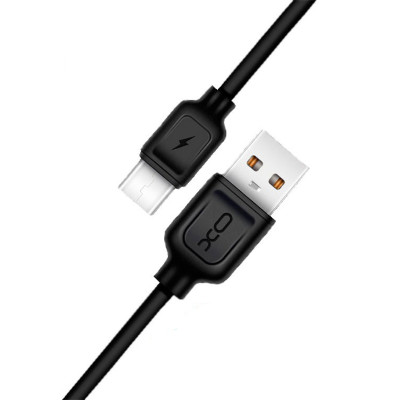 USB кабель XO NB36 microUSB black USB кабель XO NB36 microUSB black