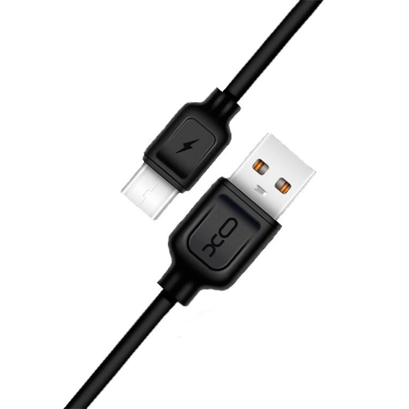 USB кабель XO NB36 microUSB black