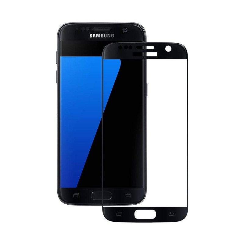 Захисне скло Glass Samsung G930 Galaxy S7 Full Glue black