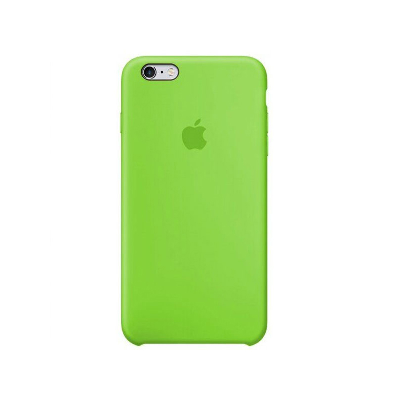 Накладка Original Silicone Case iPhone 6, 6S green