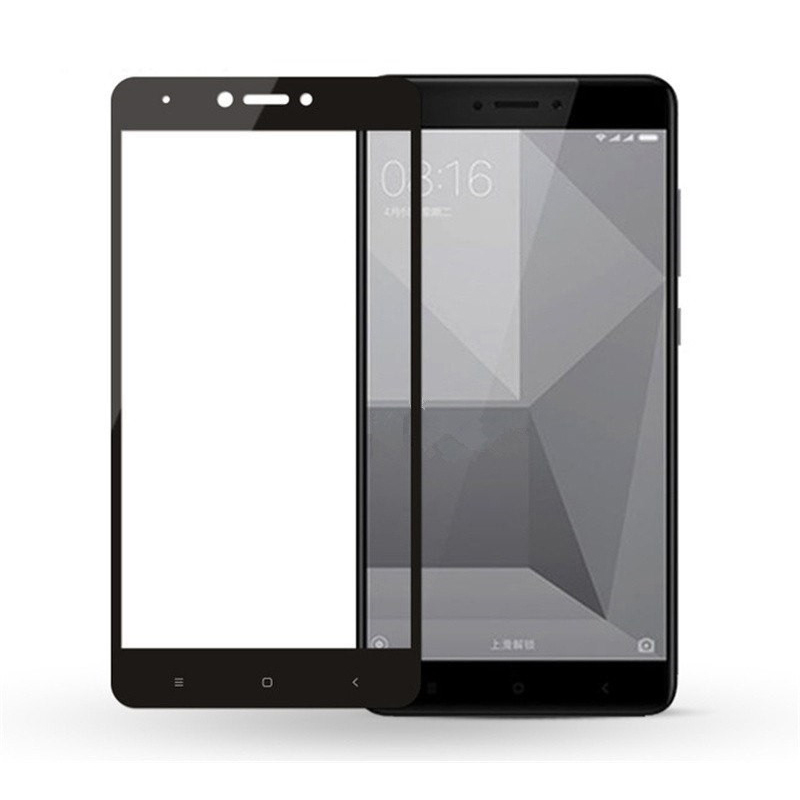 Захисне скло Glass Xiaomi Redmi Note 4X Full Glue black