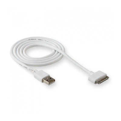 USB кабель iРhone 4G, 4S 30 pin white USB кабель iРhone 4G, 4S 30 pin white