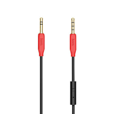 Аудіо-кабель Hoco UPA-12 AUX 3.5 мм black Аудіо-кабель Hoco UPA-12 AUX 3.5 мм black