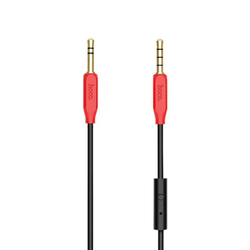 Аудіо-кабель Hoco UPA-12 AUX 3.5 мм black Аудіо-кабель Hoco UPA-12 AUX 3.5 мм black