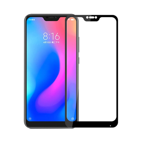 Захисне скло Glass Xiaomi Redmi 6 Pro, Mi A2 Lite Full Glue  black
