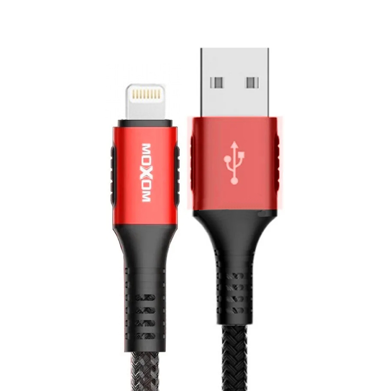 USB кабель Moxom CC-81 Lightning red