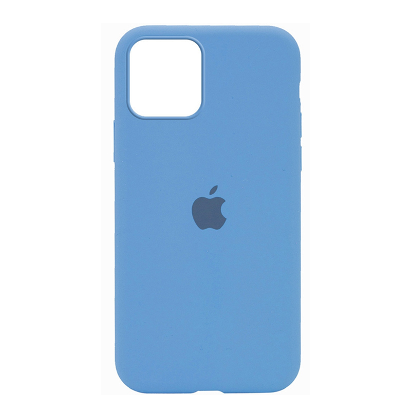 Накладка Original Silicone Case iPhone 12, 12 Pro blue jeans
