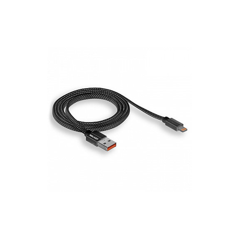USB кабель Walker C755 Lightning 21 см black