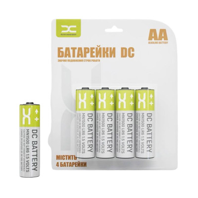 Батарейка DC AA, LR6 4шт