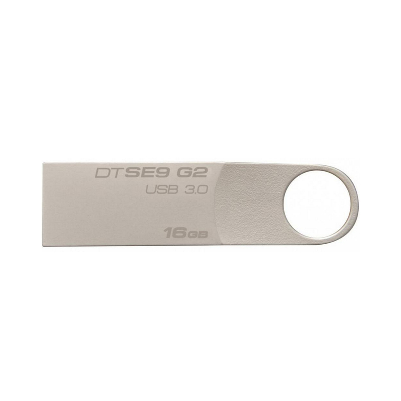 USB флеш 16 Гб Kingston DTSE9 G2 silver