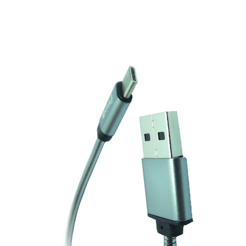 USB кабель Ivon CA-37 Type-C silver