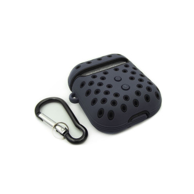 Чохол для Airpods, Airpods 2 Sport design dark blue-black