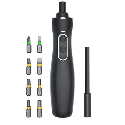 Викрутка Xiaomi Wiha Zu Hause Electric Screwdriver з набором із 8 біт black Викрутка Xiaomi Wiha Zu Hause Electric Screwdriver з набором із 8 біт black