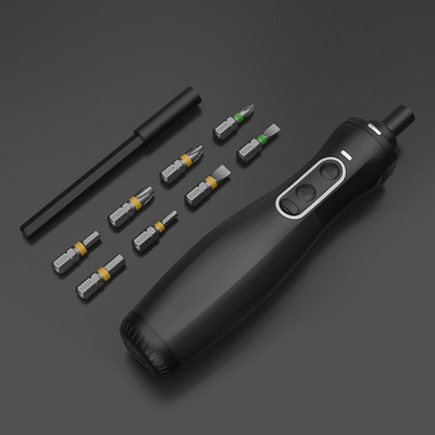 Викрутка Xiaomi Wiha Zu Hause Electric Screwdriver з набором із 8 біт black Викрутка Xiaomi Wiha Zu Hause Electric Screwdriver з набором із 8 біт black