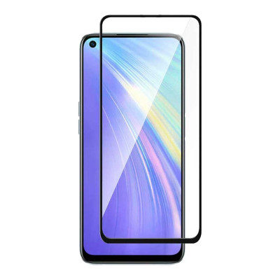 Захисне скло Glass Realme 6S Full Glue black Захисне скло Glass Realme 6S Full Glue black