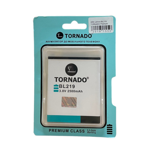 Акумулятор Lenovo BL219 A850, A889, A850+ Tornado Акумулятор Lenovo BL219 A850, A889, A850+ Tornado