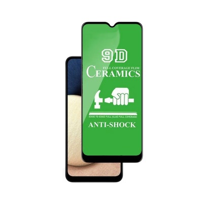 Захисне скло Glass Samsung A02S, M02S, A025 Ceramic black Захисне скло Glass Samsung A02S, M02S, A025 Ceramic black