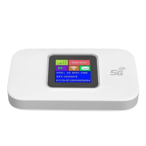 Wi-Fi Роутер MF68E-ELCD з екраном 4G LTE 300Mbps 2.4GHz white Wi-Fi Роутер MF68E-ELCD з екраном 4G LTE 300Mbps 2.4GHz white