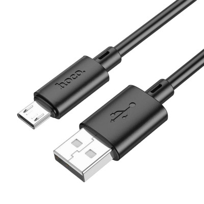 USB кабель Hoco X88 microUSB black USB кабель Hoco X88 microUSB black