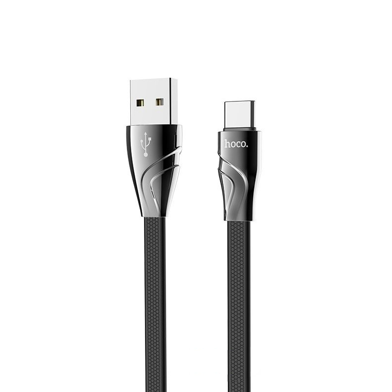 USB кабель Hoco U57 Twisting Type-C black