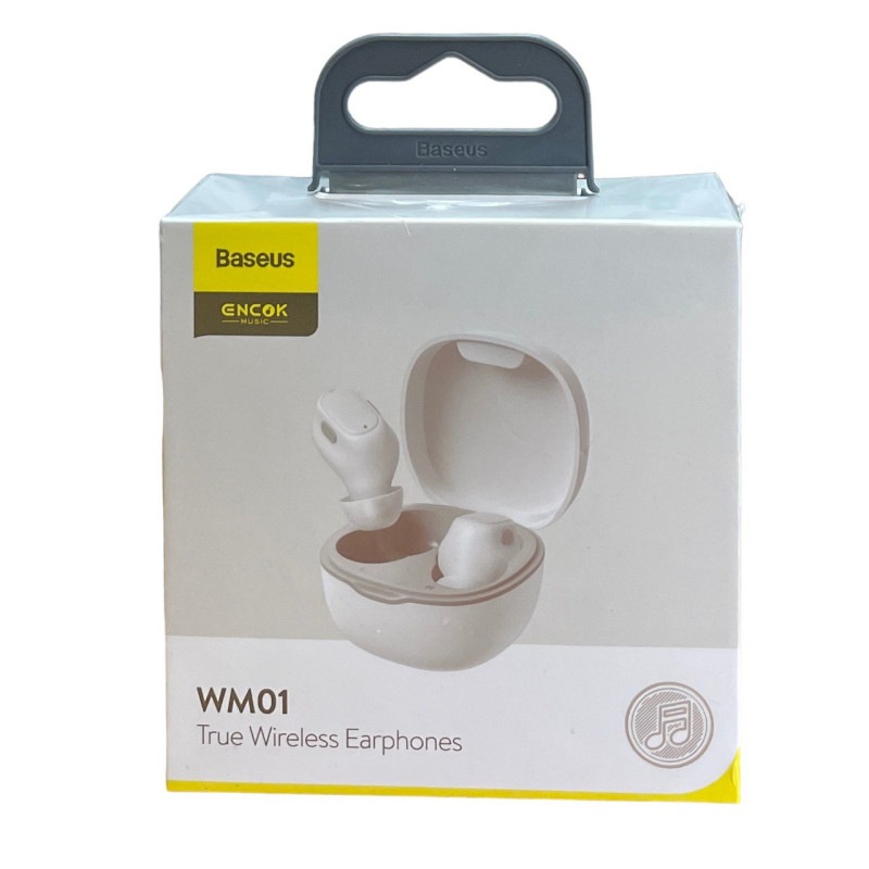 Навушники Bluetooth Baseus WM01 NGWM01-02 white