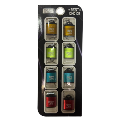 Картрідер microSD Best Choice ціна за 8 штук