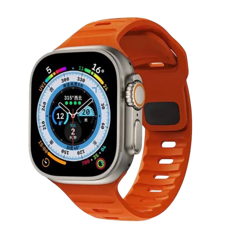 Ремінець для Apple Watch 42, 44, 45, 49 orange