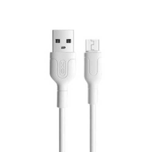 USB кабель XO NB212 microUSB white