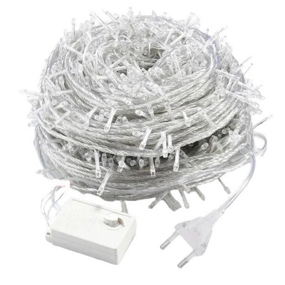 Гірлянда світлодіодна 10 метрів, 100 діодів, живлення 220В